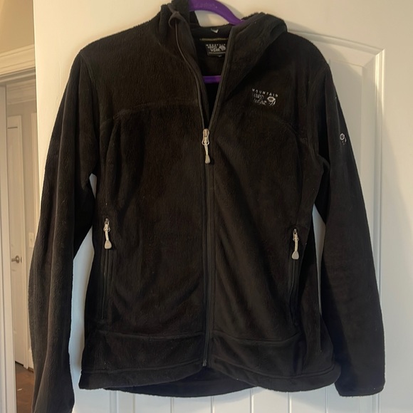 Mountain Hardwear Jackets & Coats Mountain Hardwear Fleece Hooded Jacket Poshmark